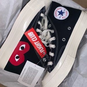 COMME DES GARÇONS X CHUCK TAYLOR ALL STARR HI PLAY